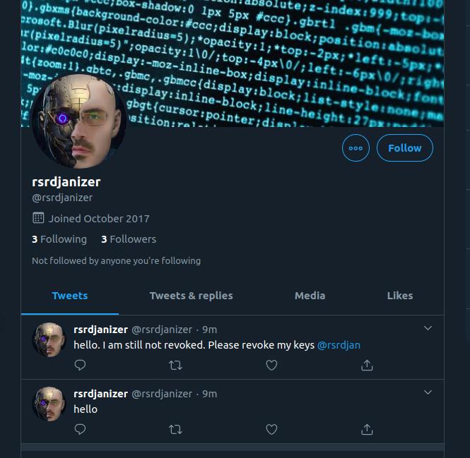 Removed info