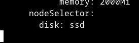 nodeSelector
