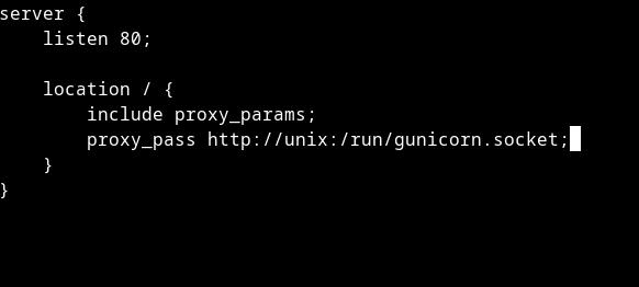Bad config